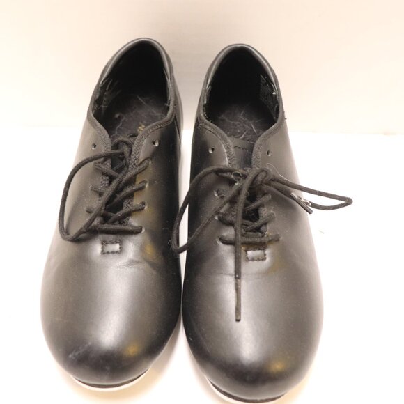 WEISSMAN Women's Tap-Dancing Shoes with Taps Black Size7am Leather Style W1600 - Picture 1 of 7